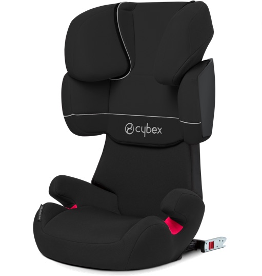cybex solution x-fix - silla de coche grupo 2 3 black